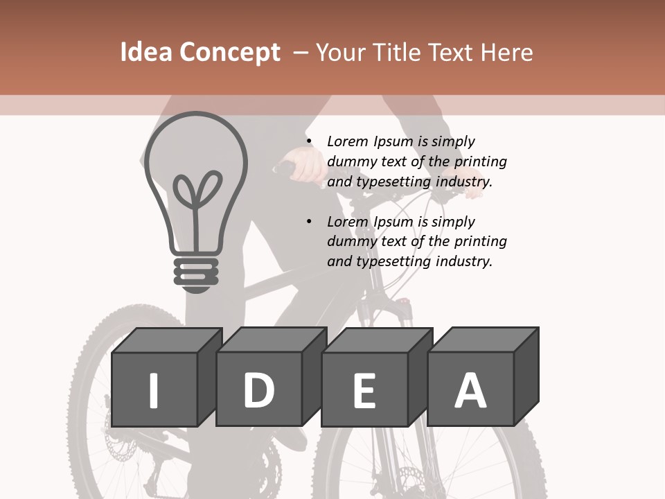 Health Riding Cost PowerPoint Template