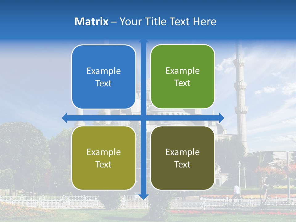 Roof Orient Tower PowerPoint Template