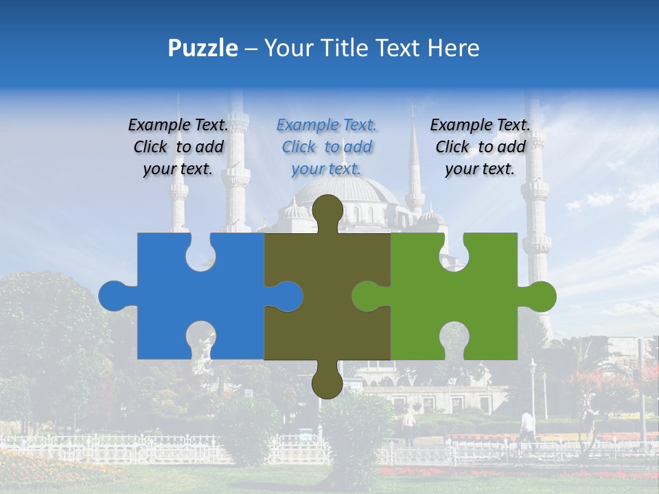 Roof Orient Tower PowerPoint Template