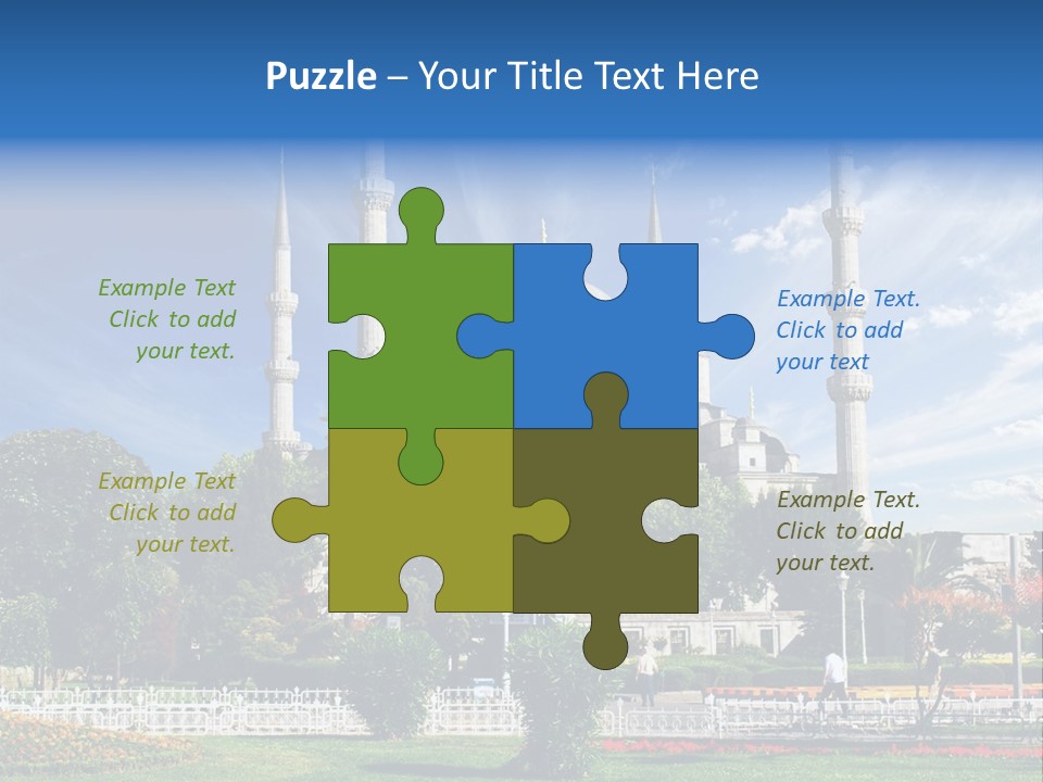 Roof Orient Tower PowerPoint Template