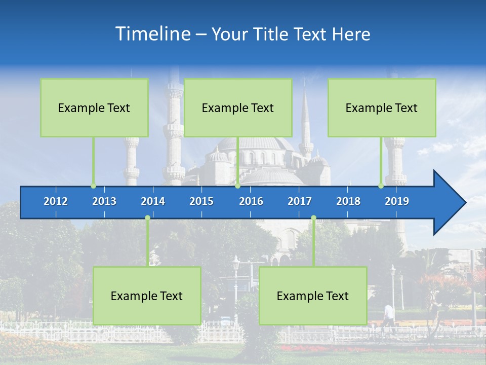 Roof Orient Tower PowerPoint Template