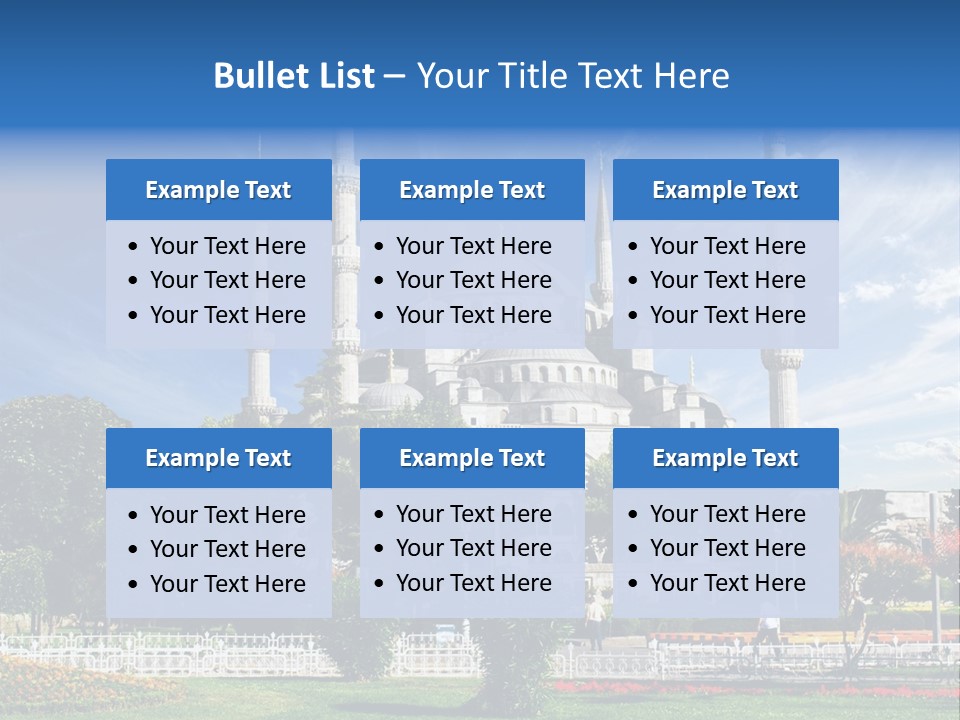 Roof Orient Tower PowerPoint Template