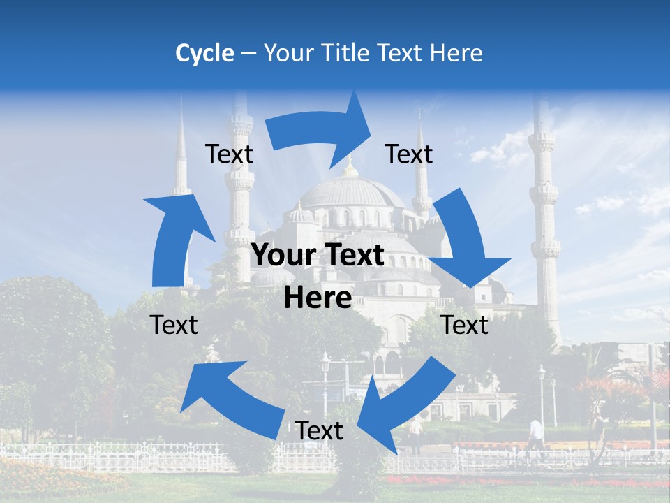 Roof Orient Tower PowerPoint Template