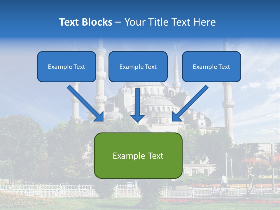 Roof Orient Tower PowerPoint Template