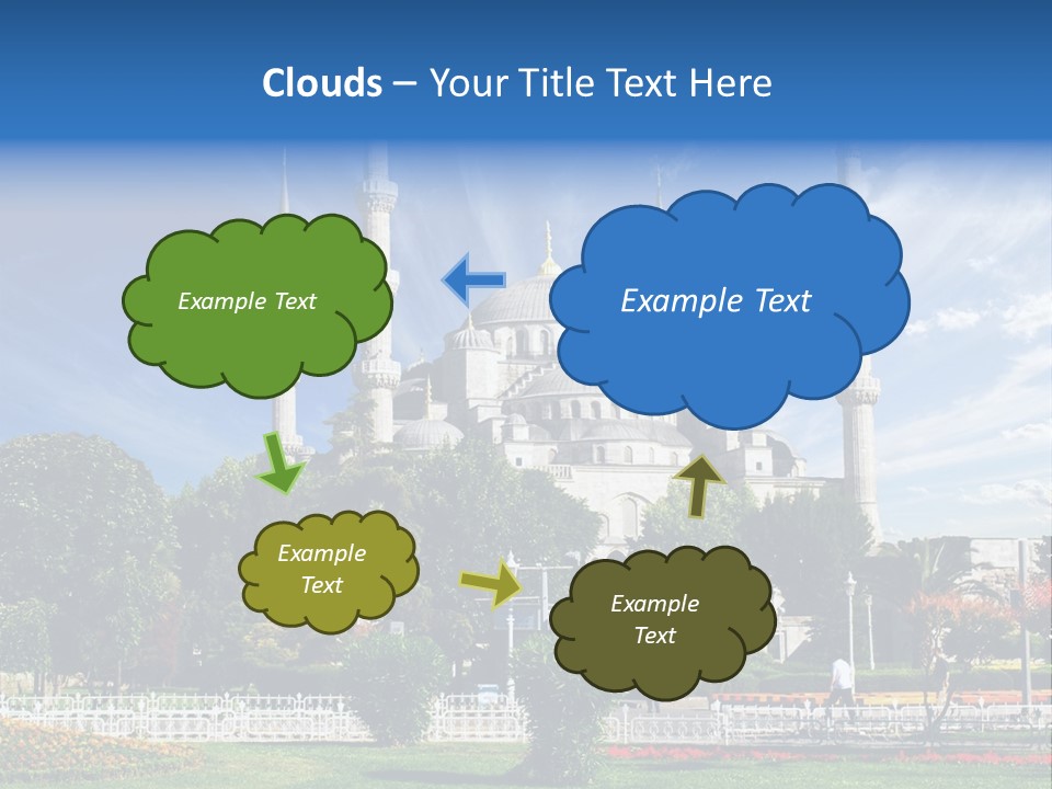 Roof Orient Tower PowerPoint Template
