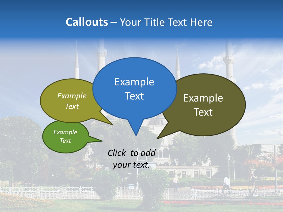 Roof Orient Tower PowerPoint Template