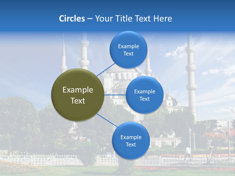 Roof Orient Tower PowerPoint Template