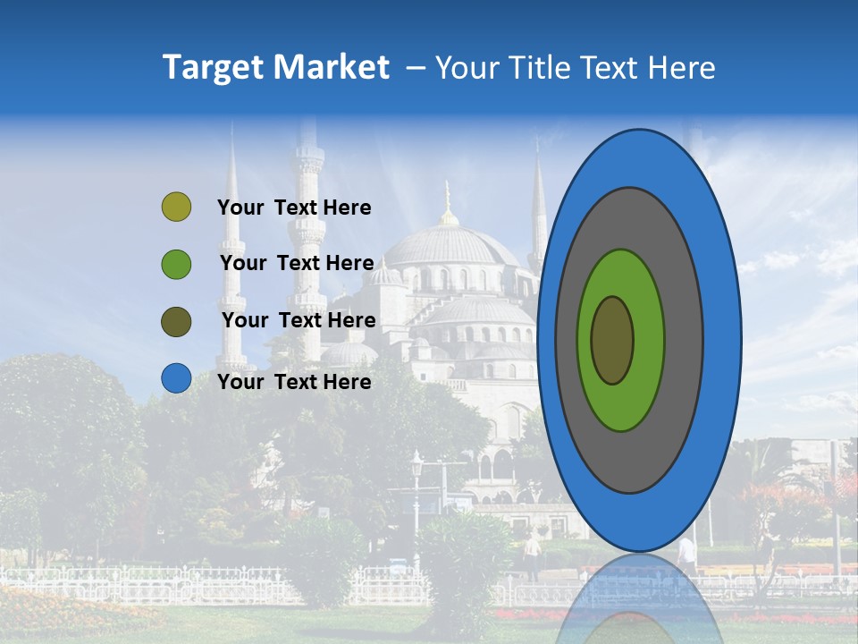 Roof Orient Tower PowerPoint Template