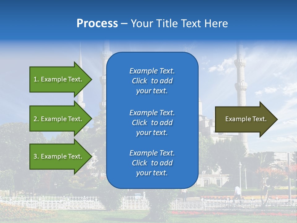 Roof Orient Tower PowerPoint Template
