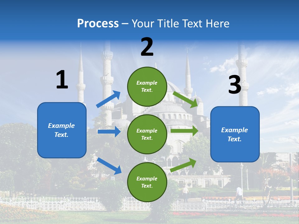 Roof Orient Tower PowerPoint Template