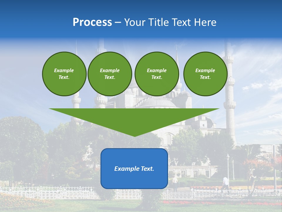 Roof Orient Tower PowerPoint Template