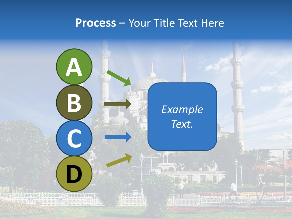 Roof Orient Tower PowerPoint Template