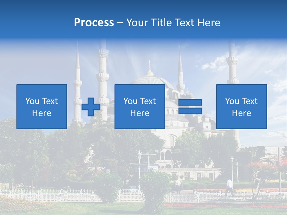 Roof Orient Tower PowerPoint Template