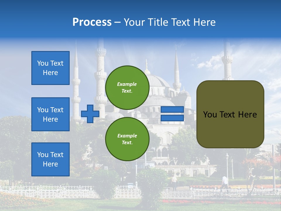 Roof Orient Tower PowerPoint Template
