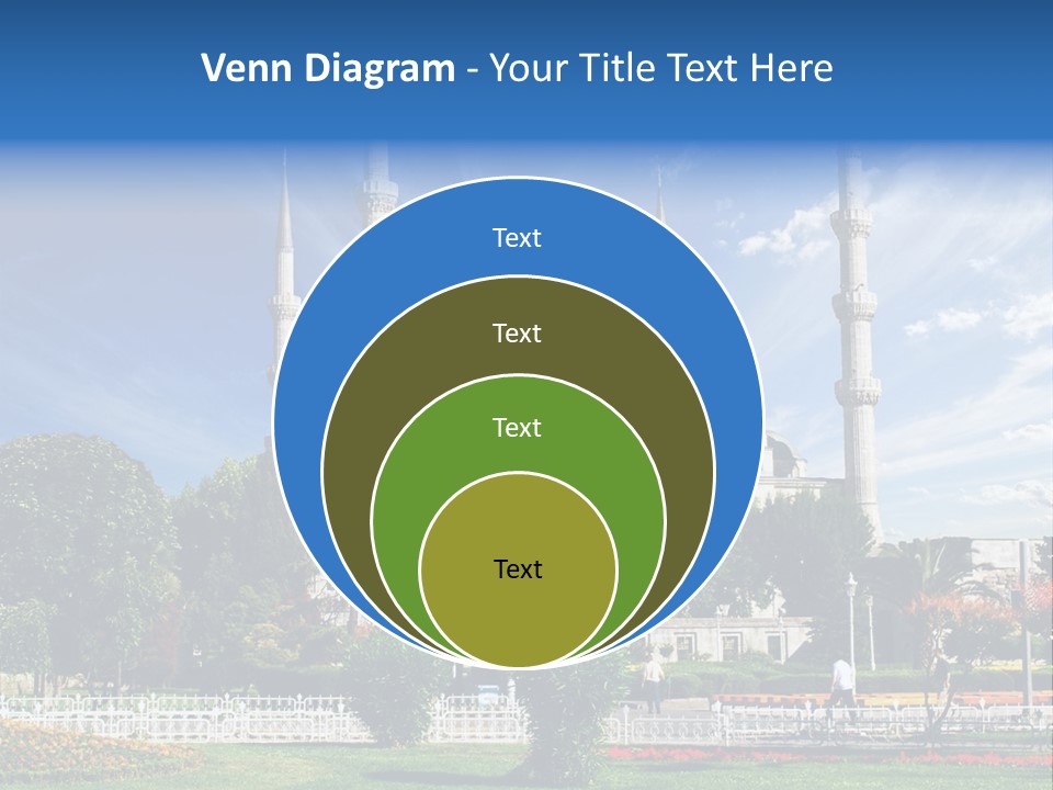 Roof Orient Tower PowerPoint Template