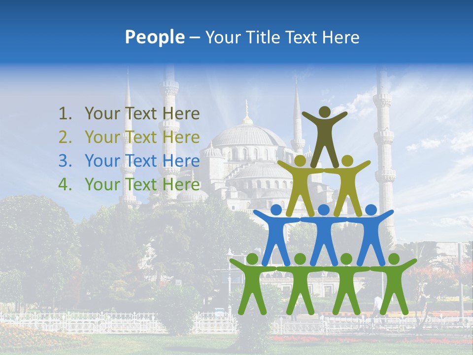 Roof Orient Tower PowerPoint Template