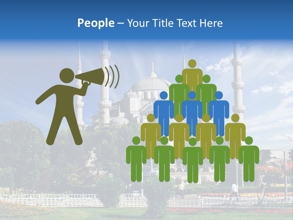 Roof Orient Tower PowerPoint Template