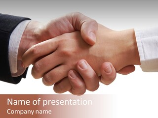 Cooperation Concept Contract PowerPoint Template