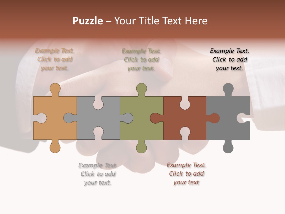 Cooperation Concept Contract PowerPoint Template