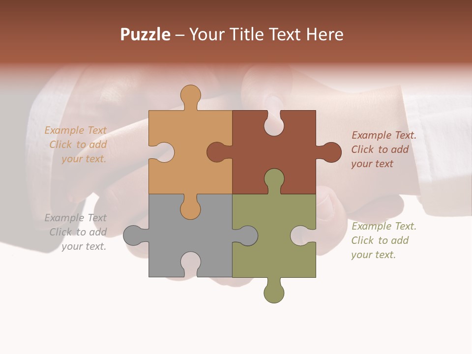 Cooperation Concept Contract PowerPoint Template