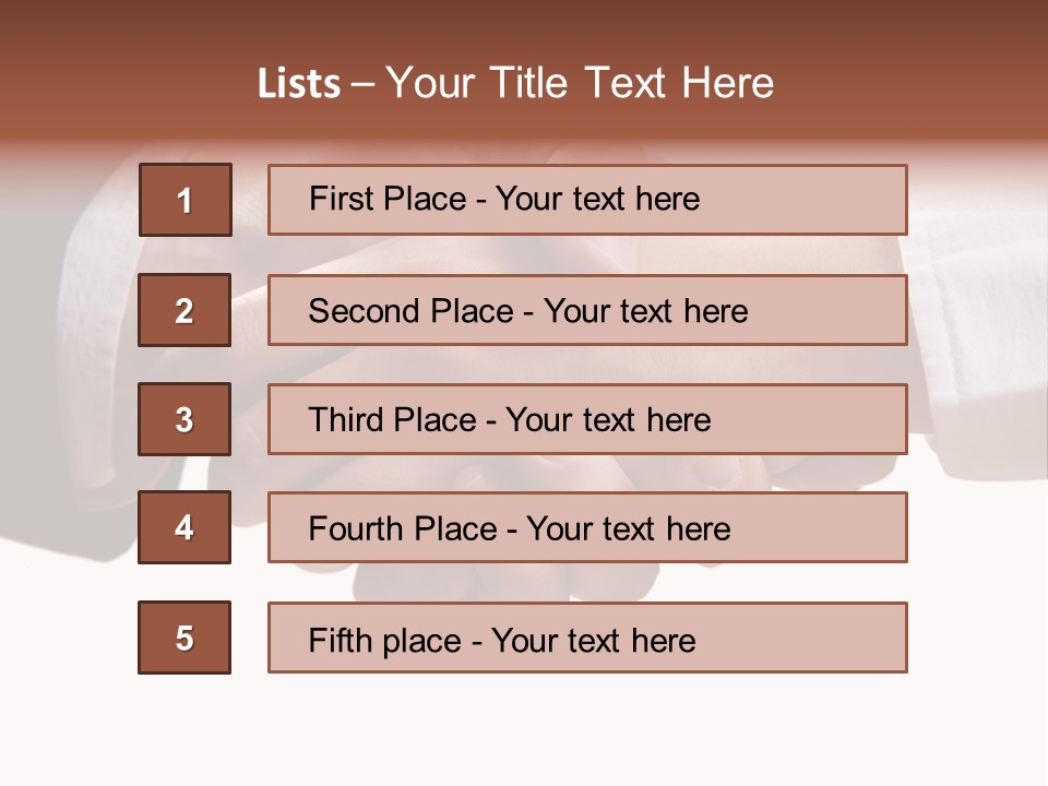 Cooperation Concept Contract PowerPoint Template
