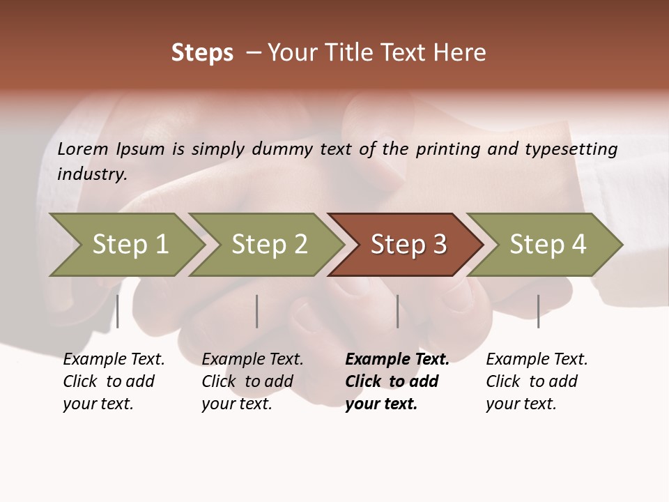 Cooperation Concept Contract PowerPoint Template