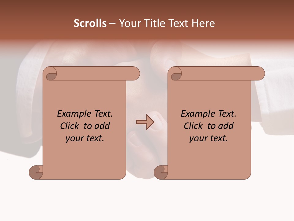 Cooperation Concept Contract PowerPoint Template