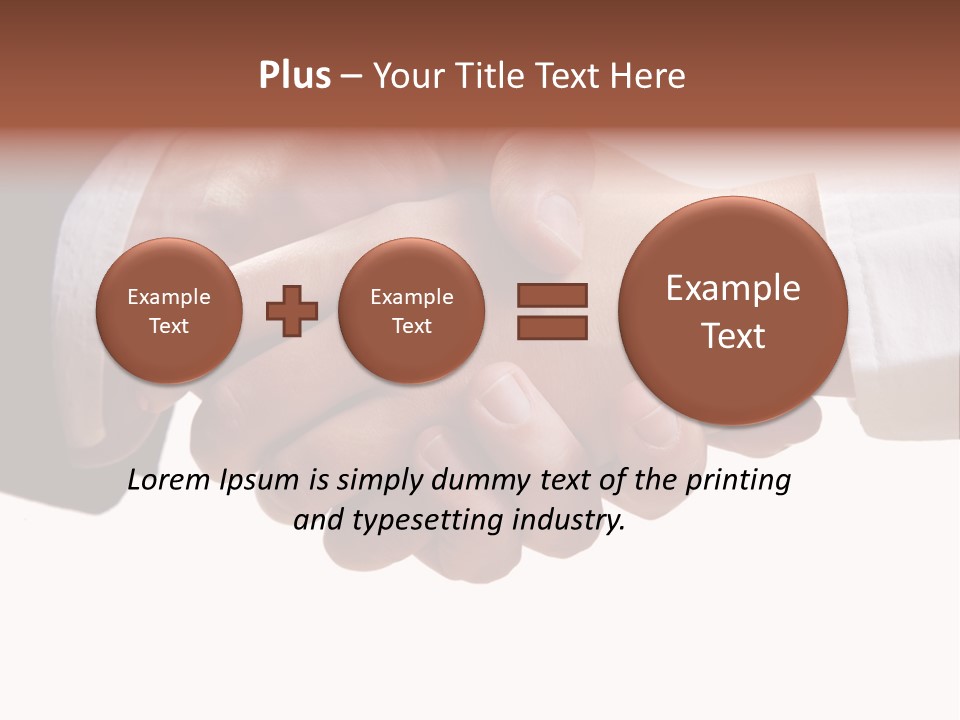Cooperation Concept Contract PowerPoint Template