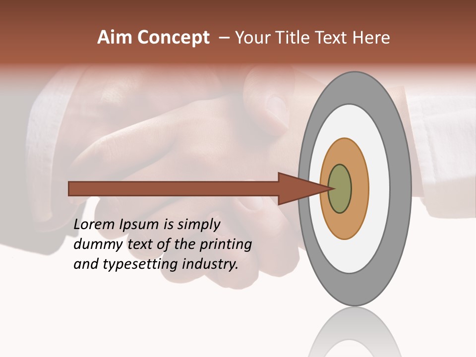 Cooperation Concept Contract PowerPoint Template