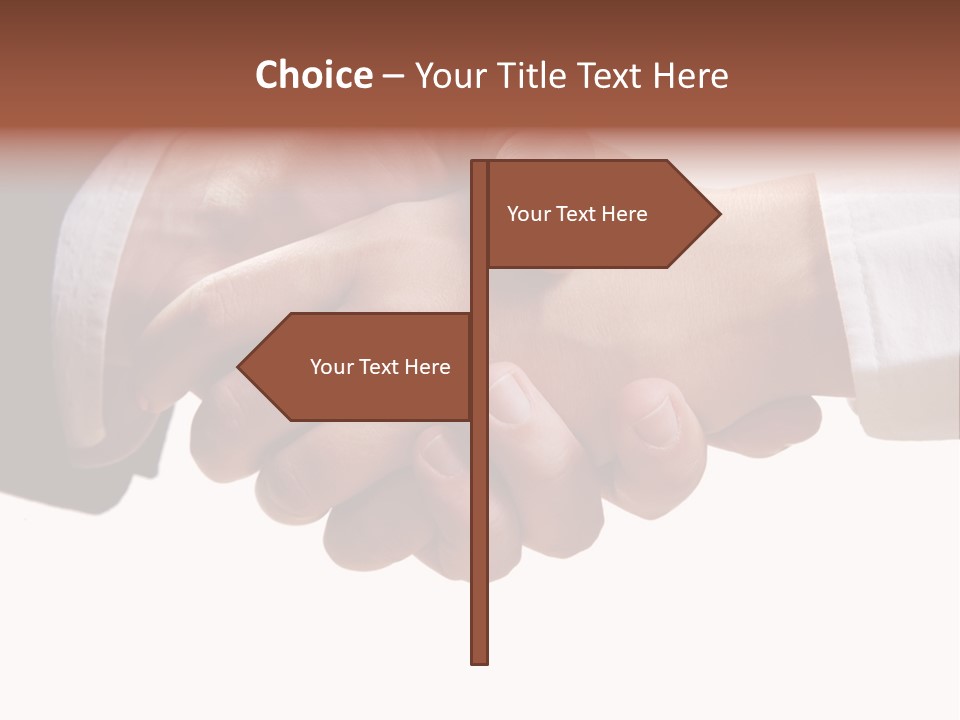 Cooperation Concept Contract PowerPoint Template