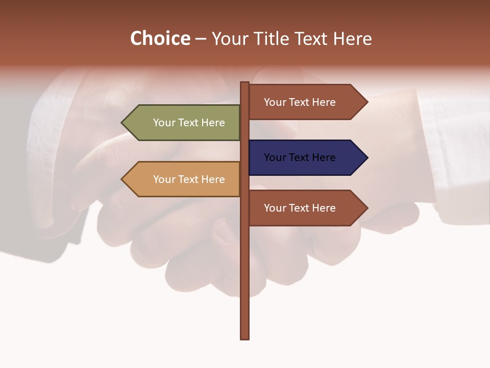 Cooperation Concept Contract PowerPoint Template