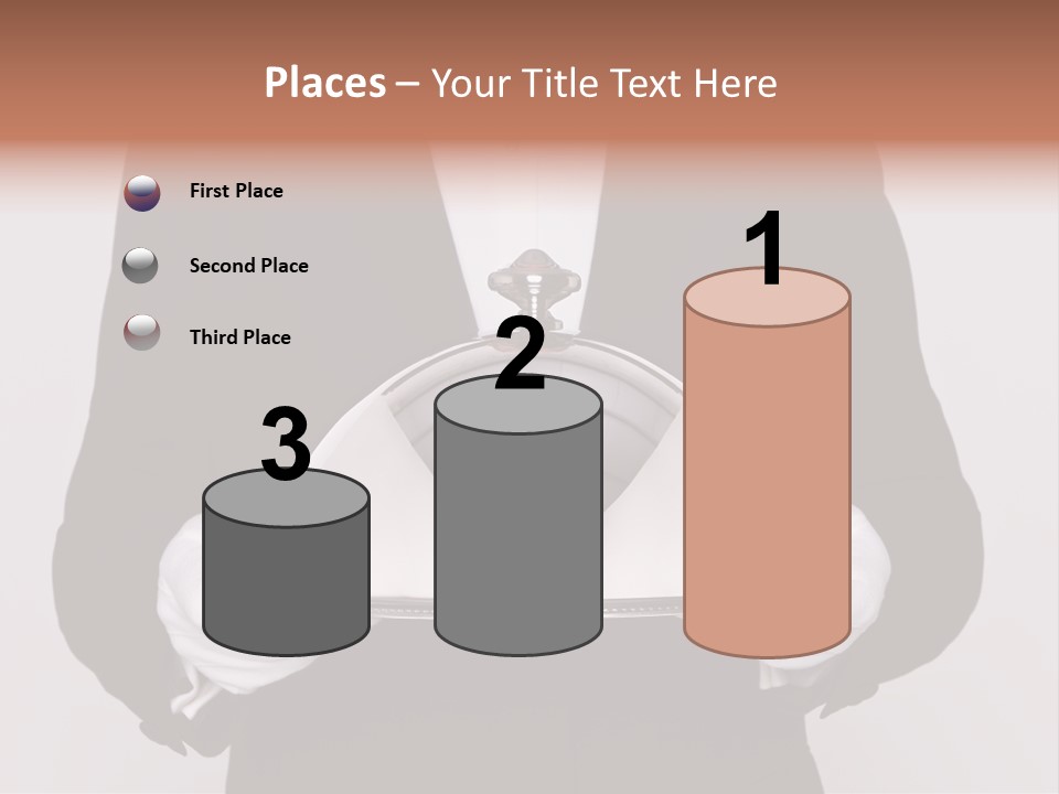 Male Meal Dining PowerPoint Template