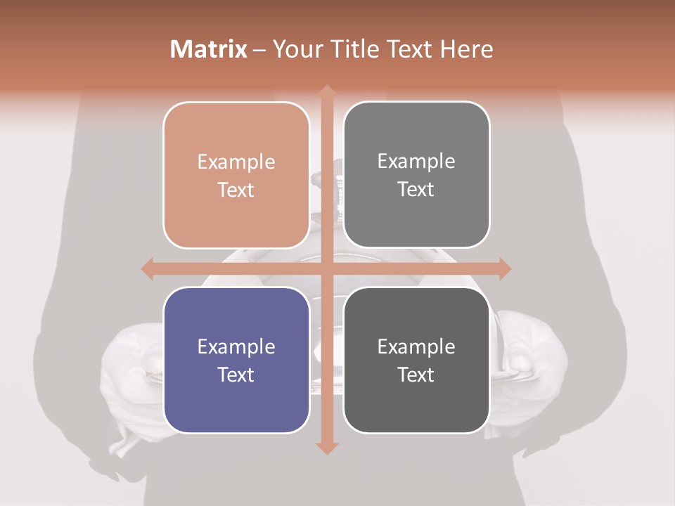 Male Meal Dining PowerPoint Template