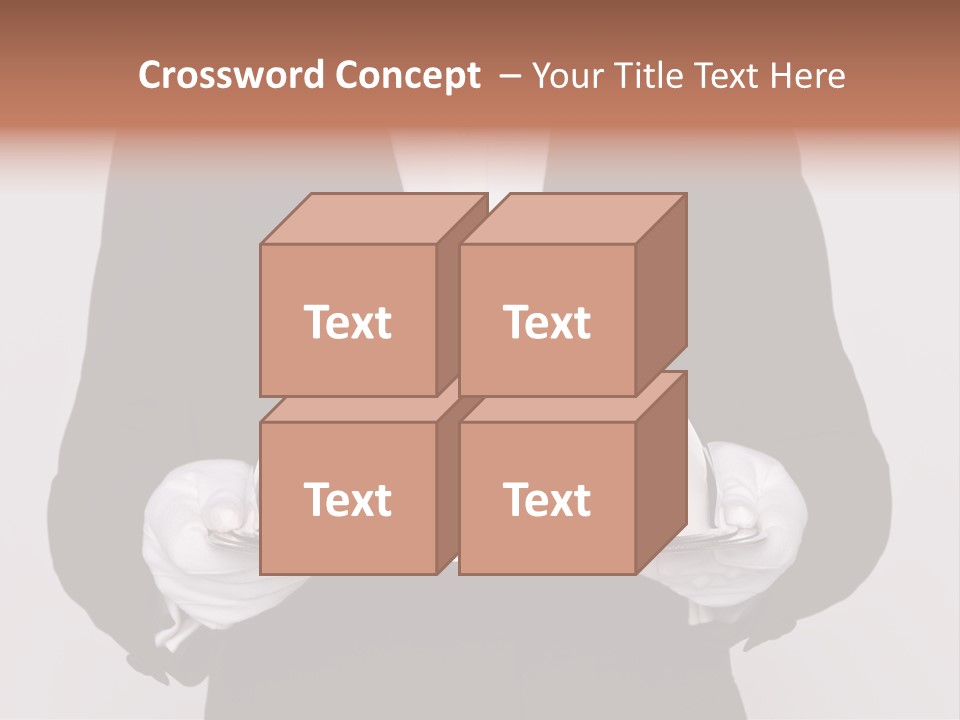 Male Meal Dining PowerPoint Template