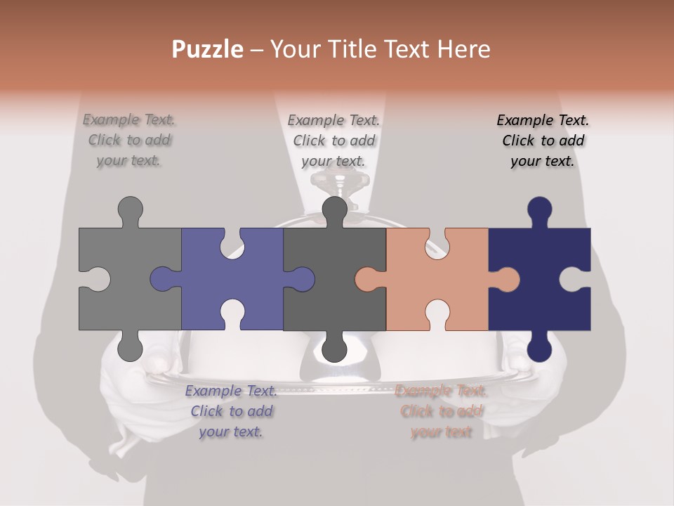 Male Meal Dining PowerPoint Template