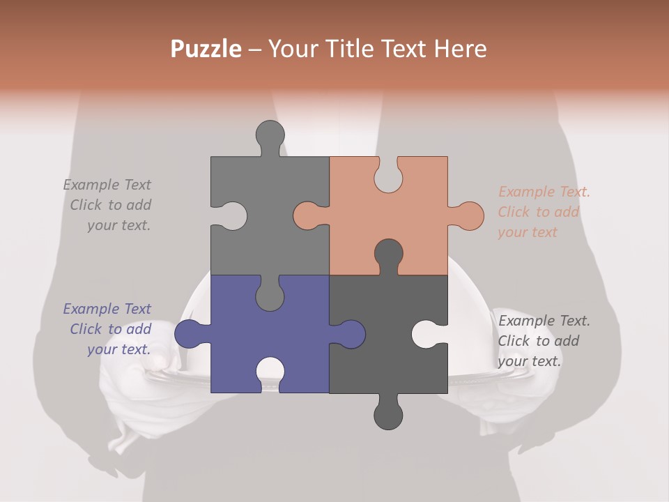 Male Meal Dining PowerPoint Template