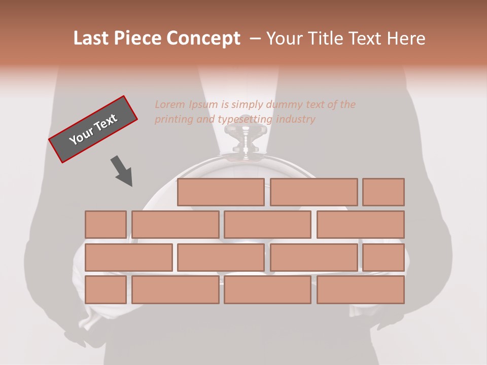 Male Meal Dining PowerPoint Template