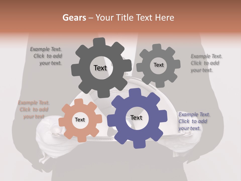 Male Meal Dining PowerPoint Template