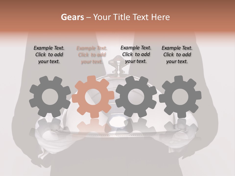 Male Meal Dining PowerPoint Template