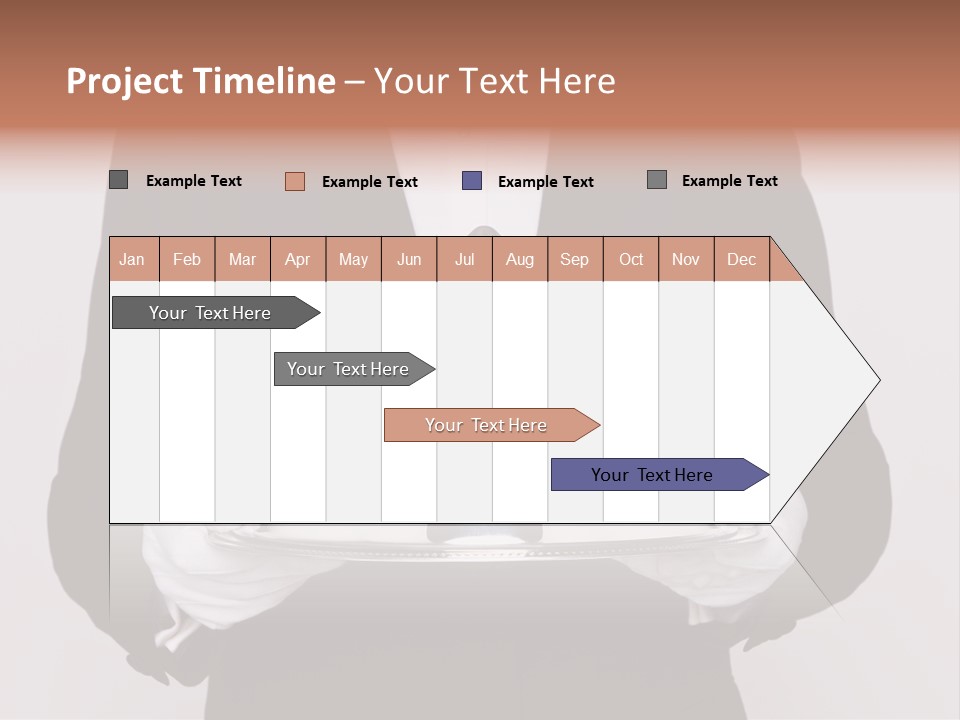 Male Meal Dining PowerPoint Template