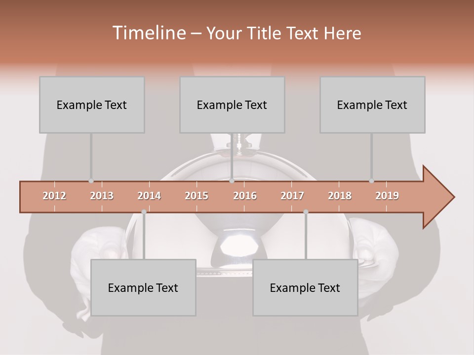 Male Meal Dining PowerPoint Template