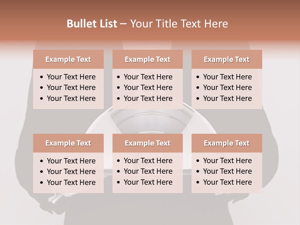 Male Meal Dining PowerPoint Template