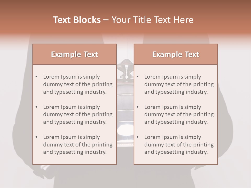 Male Meal Dining PowerPoint Template