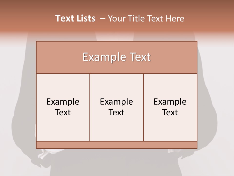 Male Meal Dining PowerPoint Template