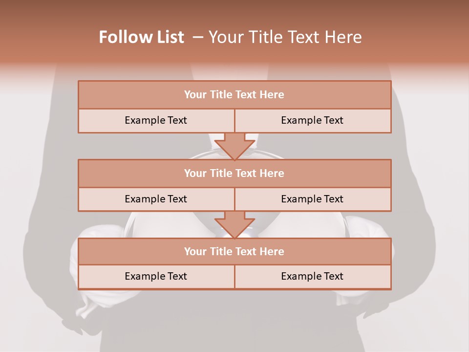Male Meal Dining PowerPoint Template