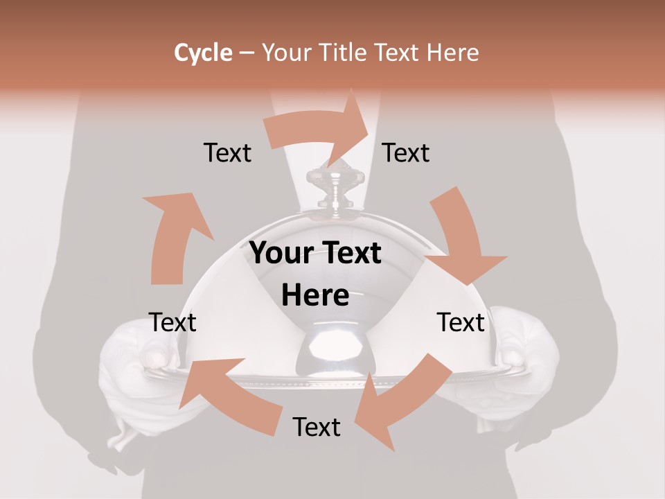 Male Meal Dining PowerPoint Template