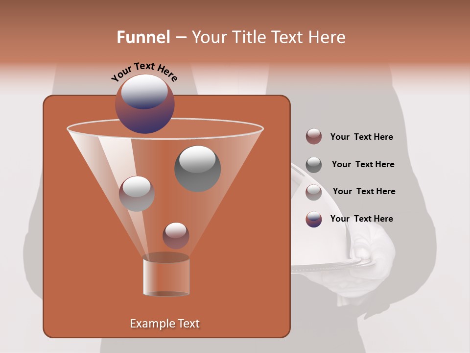 Male Meal Dining PowerPoint Template