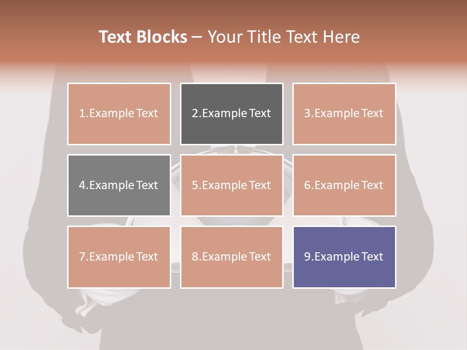 Male Meal Dining PowerPoint Template