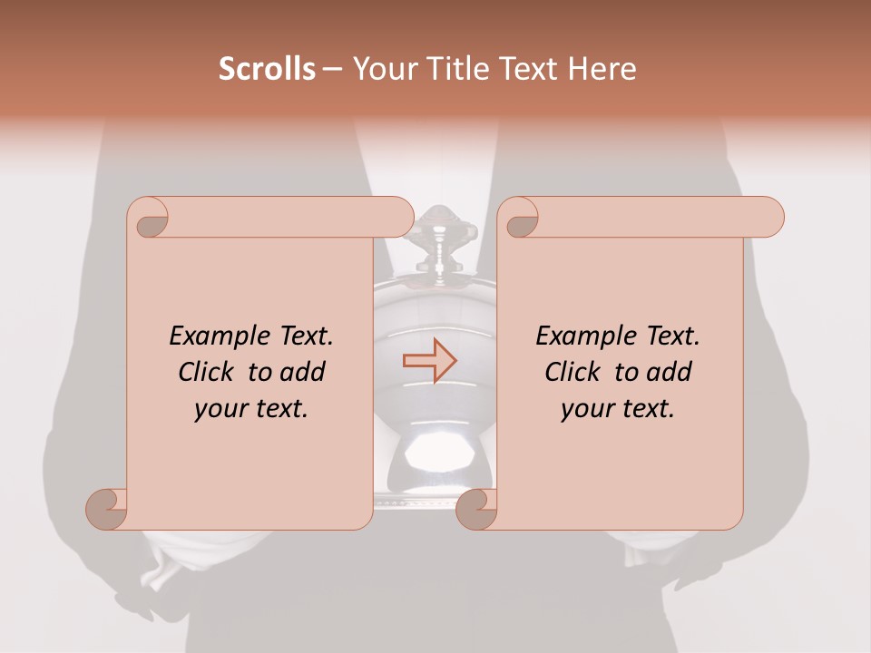 Male Meal Dining PowerPoint Template