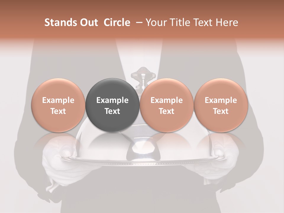 Male Meal Dining PowerPoint Template